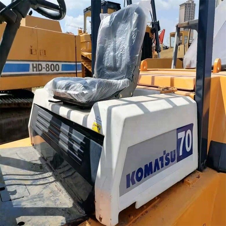 Tweedehands Japanse Komatsu FD70 Diesel vorkheftruck met een laadvermogen van 7000 kg