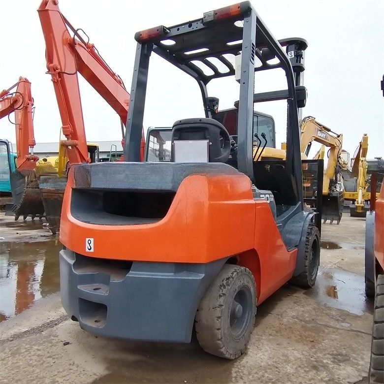 Multifunctionele Japanse geïmporteerde gebruikte 3 ton vorkheftruck van Toyota klaar voor korte werktijden