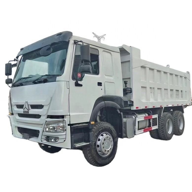 Multimedia systeem uitgerust 6x4 Howo Dump Truck sinotruck 371 LHD met en links stuur