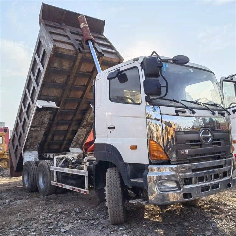 Tweedehands Japan Hino Gebruikte Dump Trucks Met YUCHAI Motor In Werktijden 2020