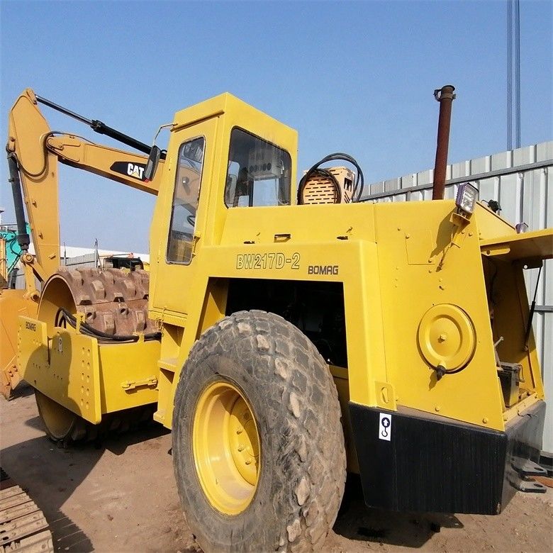 Dieselmotor Padverbinding Bomag BW217D-2 Gebruikt enkel trommel schapenvoet Hydraulische wegroller