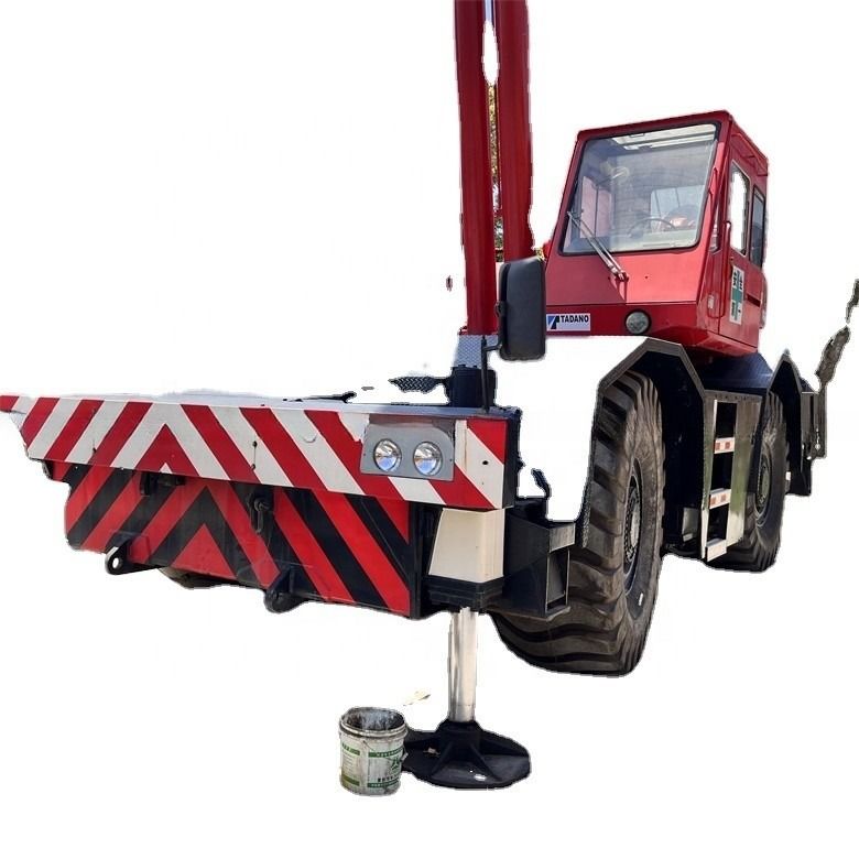 139.8kw Bruto vermogen Tadano TR-500EX Gebruikte kraan met een capaciteit van 50 ton en een capaciteit van 250 liter brandstof