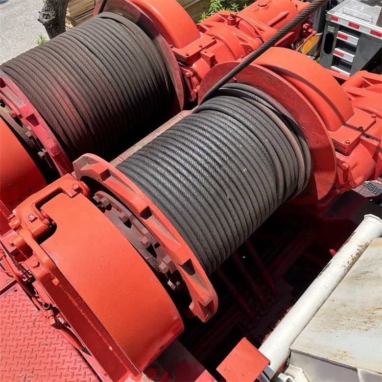 139.8kw Bruto vermogen Tadano TR-500EX Gebruikte kraan met een capaciteit van 50 ton en een capaciteit van 250 liter brandstof