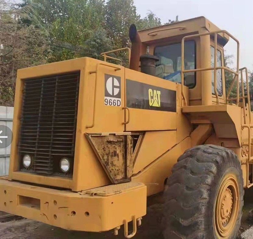 Hoog vermogen Japan tweedehands Cat 966D-lader in goede staat voor zwaar werk