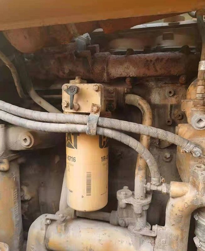 Hoog vermogen Japan tweedehands Cat 966D-lader in goede staat voor zwaar werk