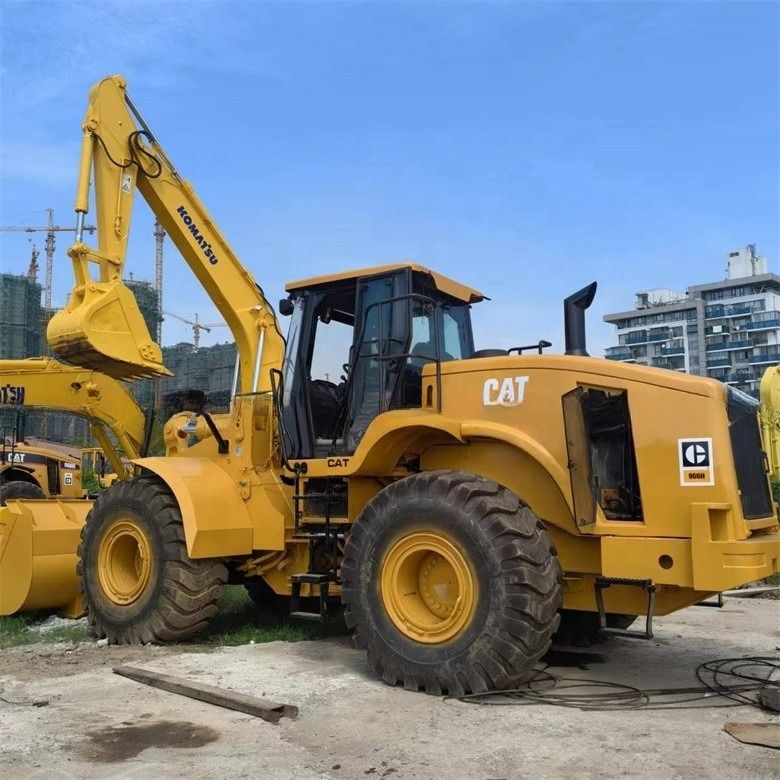 24 ton Gebruikte 966H Cat originele wielladders uit Japan voor kleinhandel