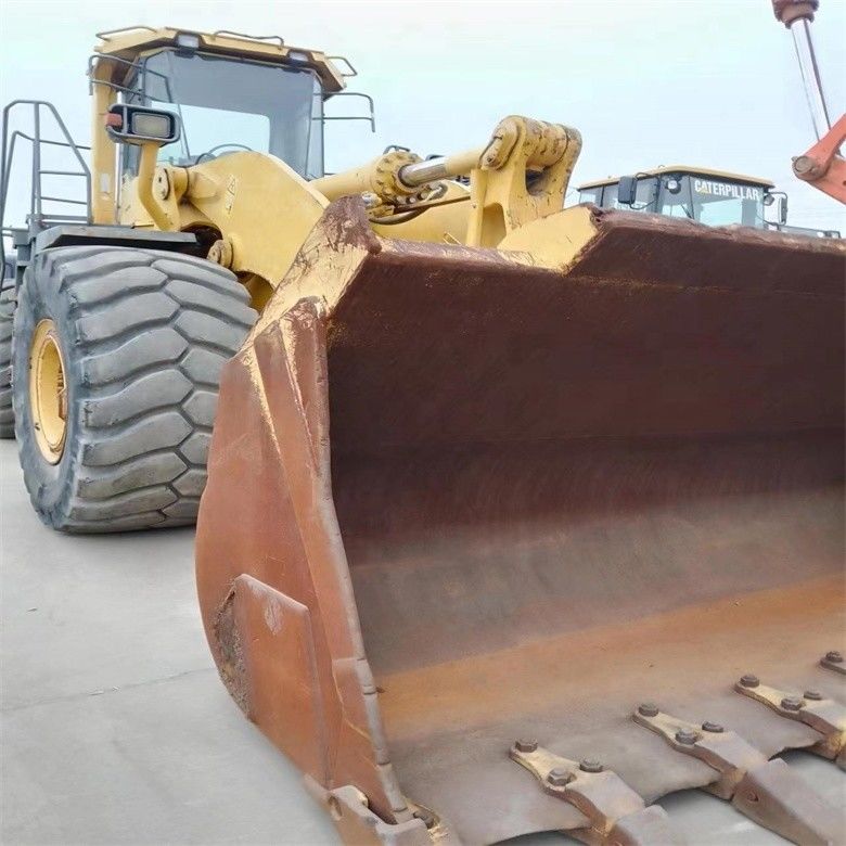 Laag werktijd WA600-6 wiellader uit Japan met een machinegewicht van 44000-44500 kg