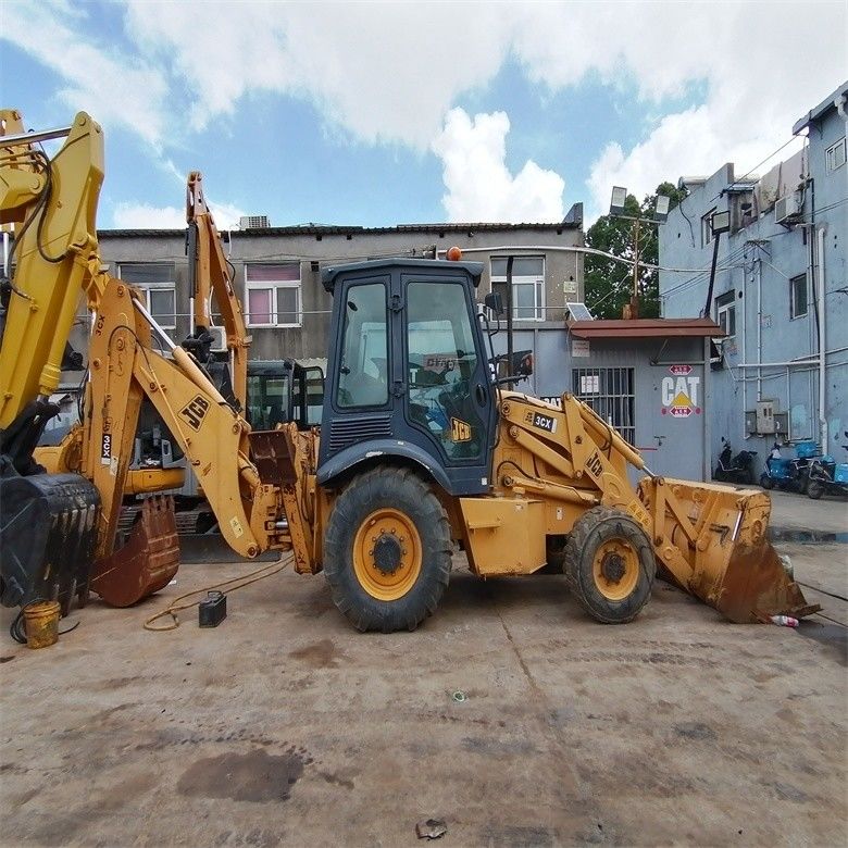 Originele hydraulische pomp Gebruikte JCB 3CX boormachine 6,07 ton Nominale lading Goede staat