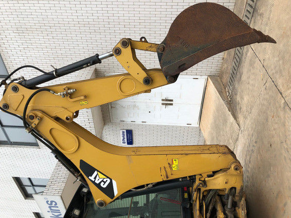 6792 10200 kg Gewicht van de machine Gebruikte Caterpillar 416E Backhoe Loader 162 kw Originele nu