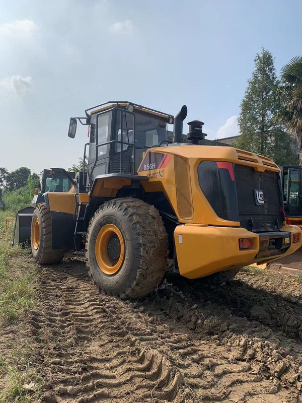 Liugong 856H 5 ton wiellader 6 cilinders 1,8-5,6 m3 emmercapaciteit voor 1 jaar