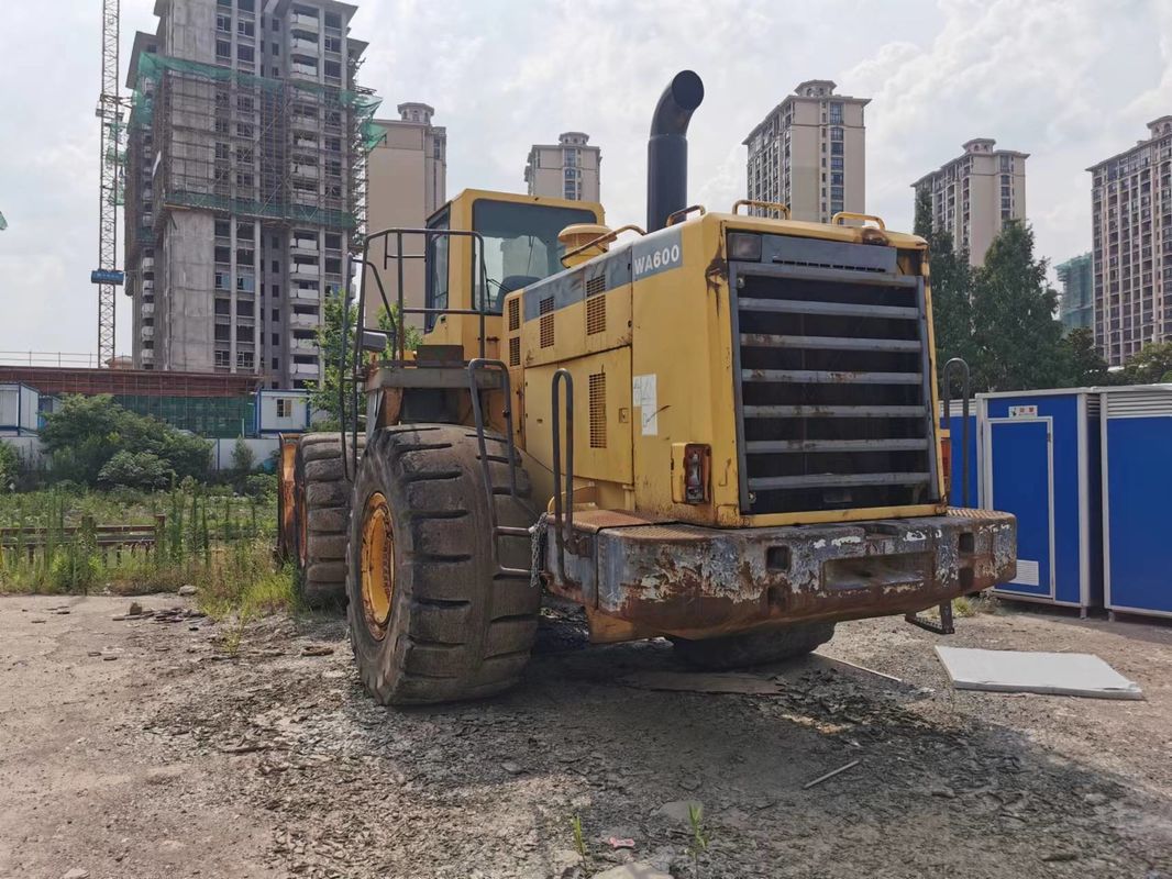 Komatsu 600 model Heavy Duty WA600-6 wiellader voor bouwbouwbouwoplossingen