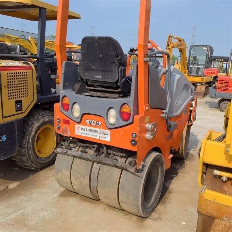 2.5 ton Gebruikte Hamm Roller Compactor HD35VT in originele kleur met een opwekkende kracht van 28KN