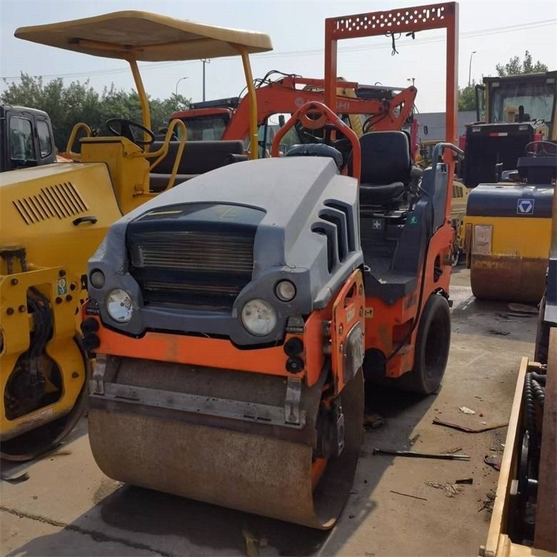2.5 ton Gebruikte Hamm Roller Compactor HD35VT in originele kleur met een opwekkende kracht van 28KN