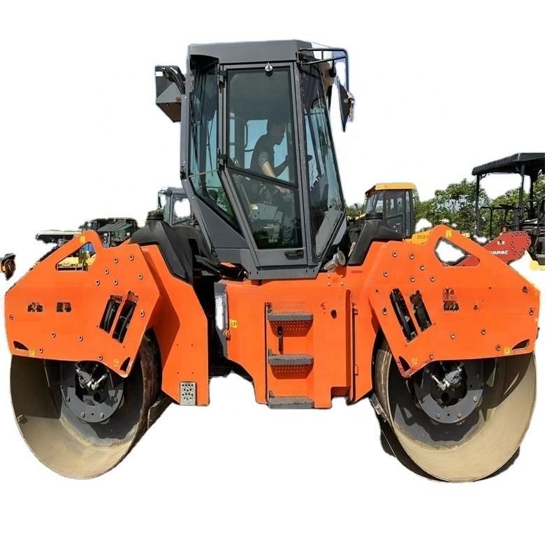 12 ton 2020 Jaar Hamm HD128 Tandemrollers Gebruikte rolcompressor met dieselmotor