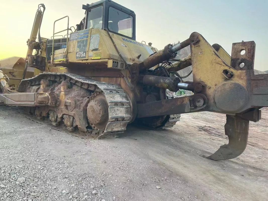 47 Tonnage Gebruikte bulldozer Komatsu 475 Bewegende type Crawler Bulldozer machine voor bouwplaats