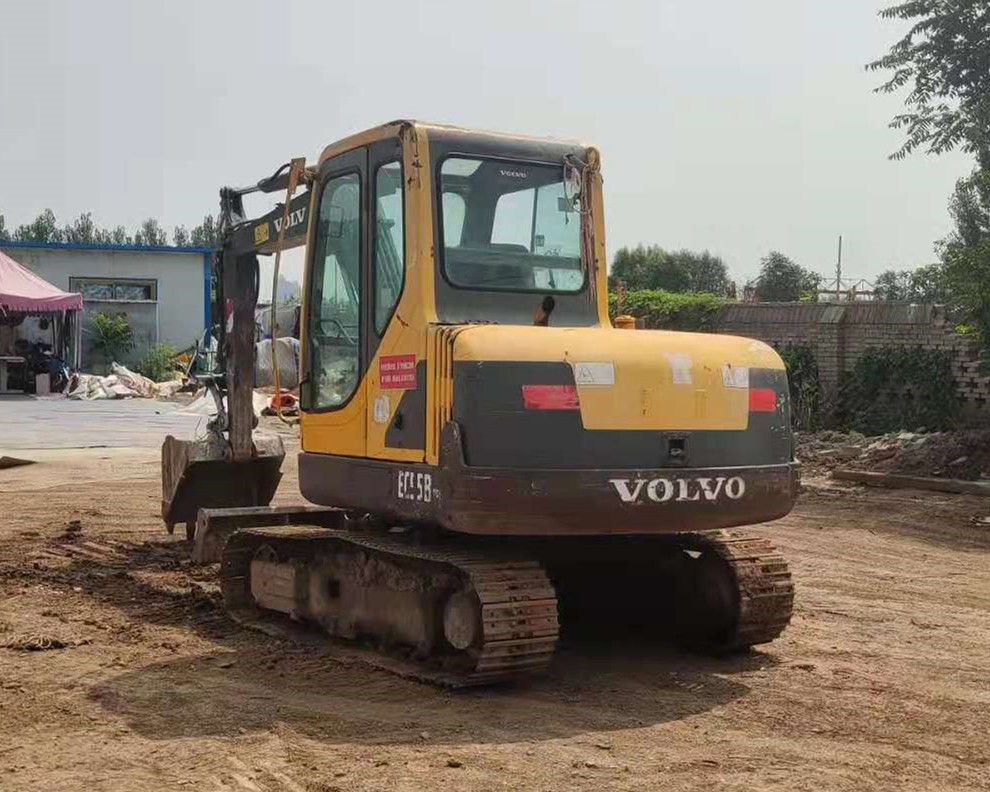 Zweden geïmporteerde hoogwaardige Volvo EC55B PRO crawler graafmachine gebruikt bijna nieuw