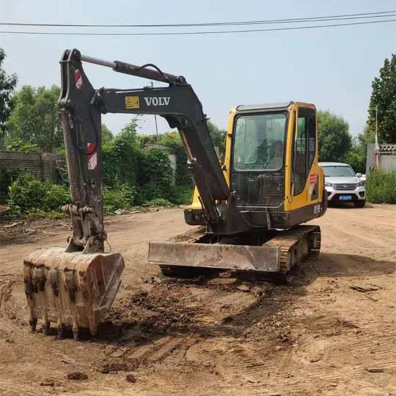 Zweden geïmporteerde hoogwaardige Volvo EC55B PRO crawler graafmachine gebruikt bijna nieuw