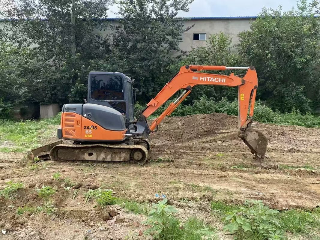 Tweedehands Hitachi ZX65USB graafmachine voor export Gebruikte mini graafmachine in uitstekende staat