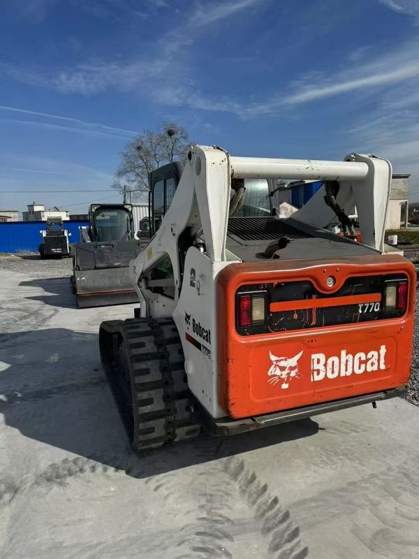 Gebruikte Bobcat T770 Skid Steer Loader te koop China Export goede staat