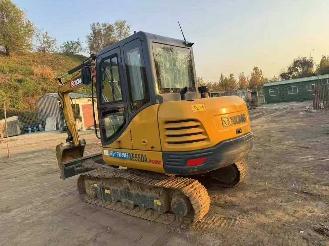 Used XCMG XE55DA Excavator for Sale | 2021 Model | 1000 Hours | Global Shipping