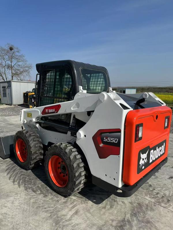 Gebruikte Bobcat S550 Skid Steer Loader China Betrouwbare Exporteur Transport Breedte 1,727m