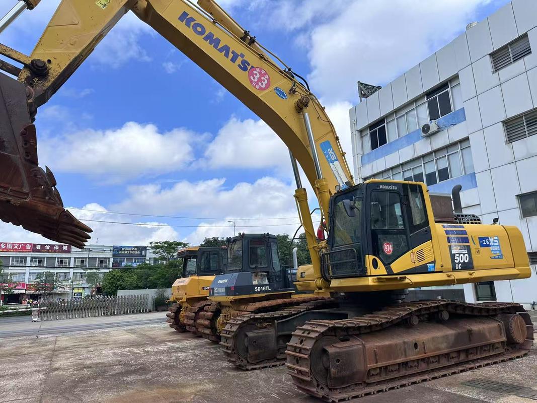 Gebruikte Komatsu PC500-10MO graafmachine 50 ton klasse KOMTRAX geverifieerd klaar voor wereldwijde export