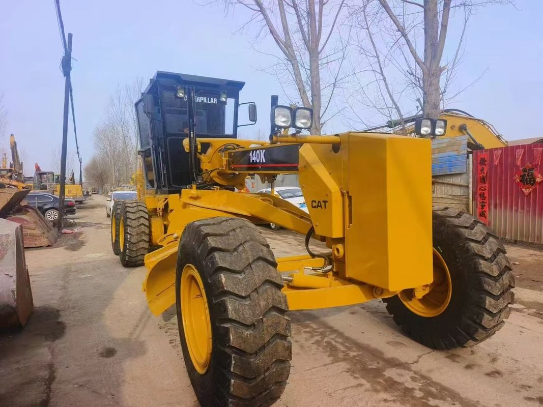 Gebruikte CAT 140K Motor Grader 17.27 T Transport hoogte 3.35 M