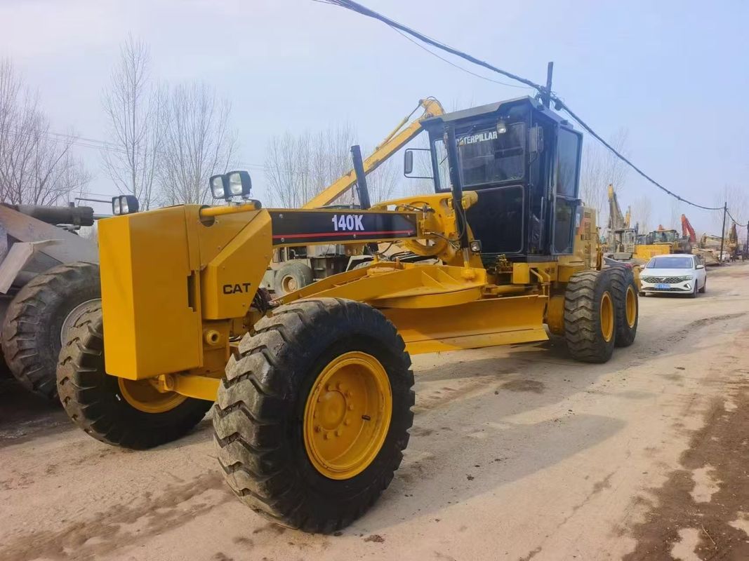 Gebruikte CAT 140K Motor Grader 17.27 T Transport hoogte 3.35 M