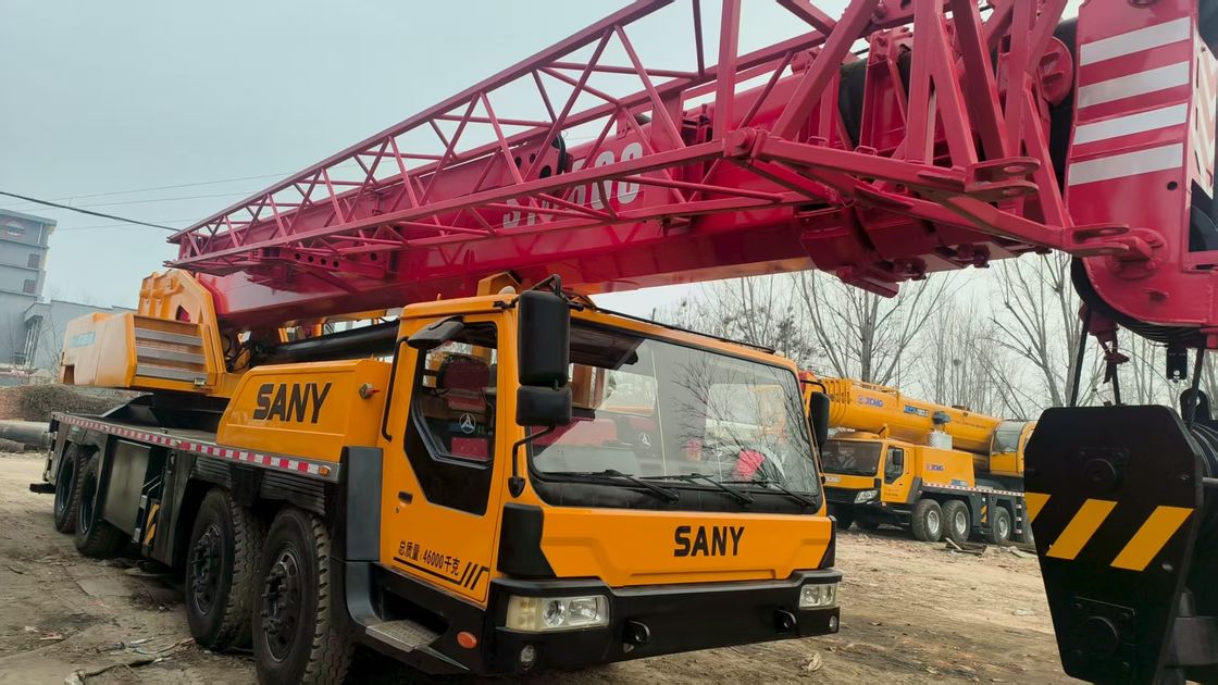 Gebruikte SANY STC800 Truckkraan te Koop | Betrouwbare 80 Ton Mobiele Kraan Geëxporteerd uit China