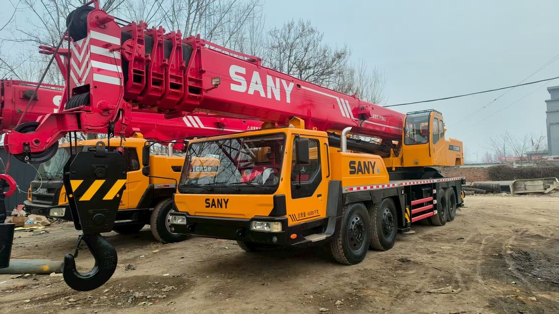 Gebruikte SANY STC800 Truckkraan te Koop | Betrouwbare 80 Ton Mobiele Kraan Geëxporteerd uit China