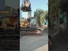 Zweden importeerde hoogwaardige Volvo 240 rupsgraafmachine, bijna nieuw gebruikt