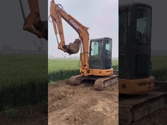 Hoogwaardige 6 ton gebruikte Japanse ingevoerde Komatsu pc 55 MR kruipgraver met kortere werktijden