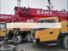 Gebruikte SANY STC250H kraan te koop. 25 ton all-terrain hydraulische kraan. Uitstekende staat.